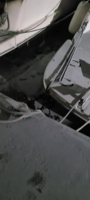 Video: Yate atracado en el Club de Pesca ardió en llamas