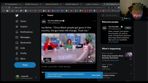 Joy Behar is a racist moron on guns