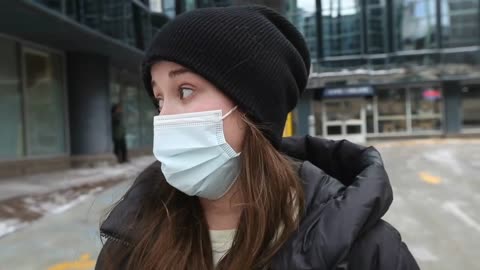 Ottawa Centretown resident visibly shaken from the honking