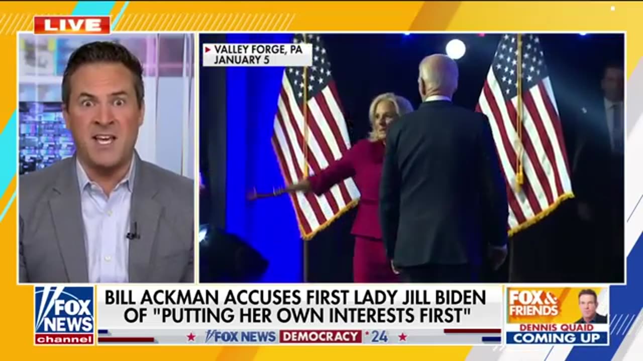 Billionaire blames Jill Biden for keeping Joe in presidential race