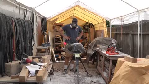 Carving a Rhino From Epoxy Resin & Walnut Burl6