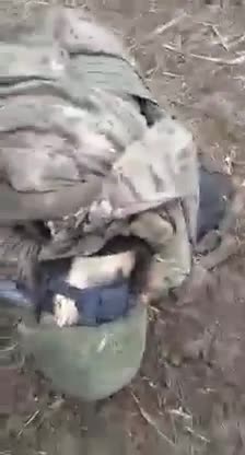 Searching a Dead Russian Soldier