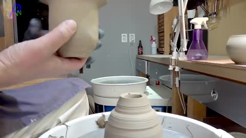 Luxury Teapot Making Process. Korean Pottery Master Craftsman-20