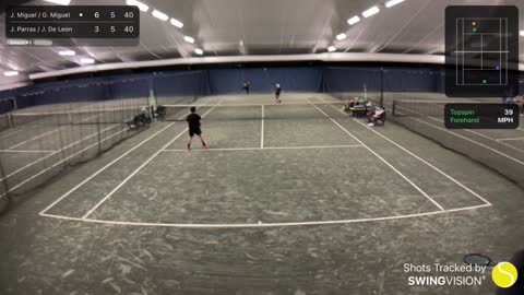 SwingVision Doubles 1/11/22
