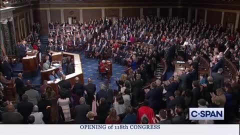 Kevin McCarthy Takes The Gavel From Hakeem Jeffries