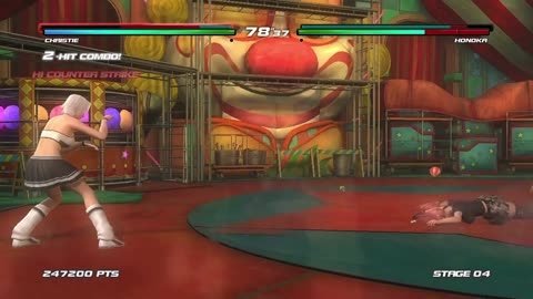 Ayane + Christie vs Honoka + Akira