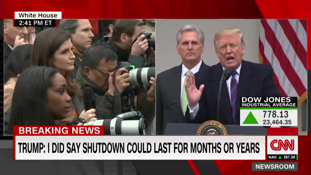 CNN reporter presses Trump: You promised Mexico would pay for wall