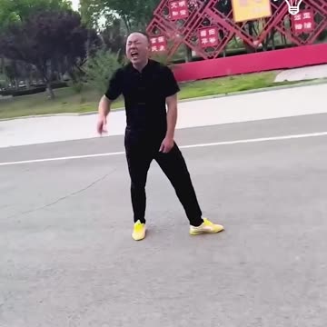 This man will impress you with the way he does flips!