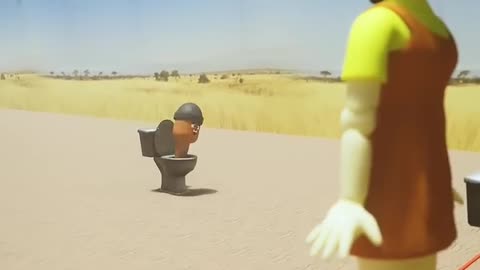 SKIBIDI TOILET vs CAMERAMAN in SQUID GAME ROBLOX #shorts