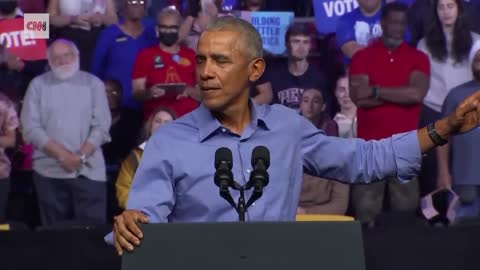 Watch Obama's closing message to voters in Philadelphia