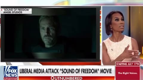 Fox Outnumbered played a long clip of “Sound of Freedom” today and bashed other MSM