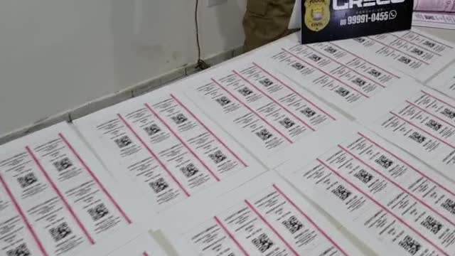 Comercialização de ingressos falsificados para o jogo entre Altos e Flamengo - 02