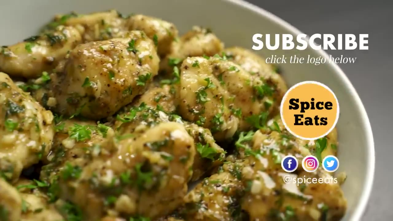 BUTTER GARLIC CHICKEN RECIPE _ HOW TO MAKE BUTTER GARLIC CHICKEN