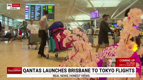 Qantas launches Brisbane to Tokyo flights