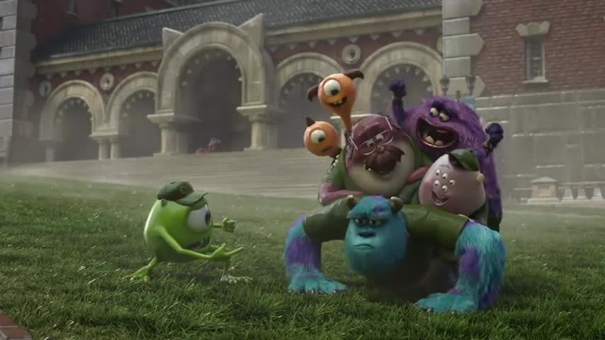 🔉Monsters University ------ Teacher's Pet vs. Party Animal🔉