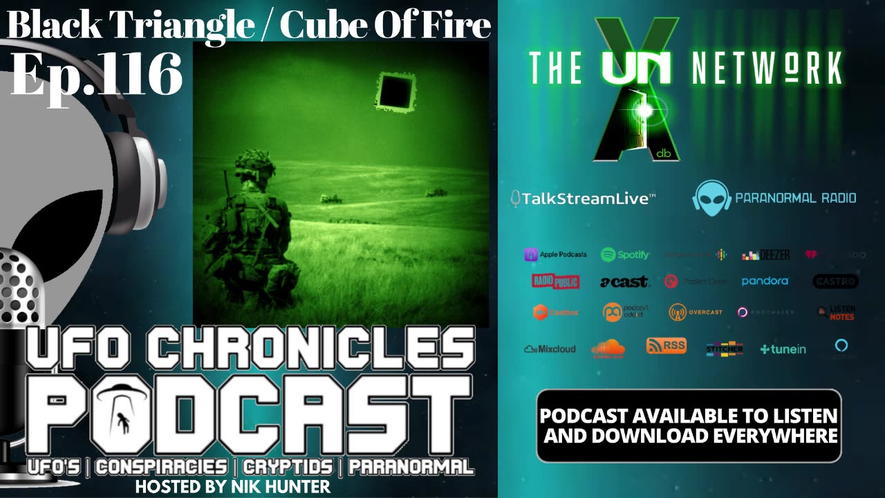 Ep.116 Black Triangle / Cube Of Fire