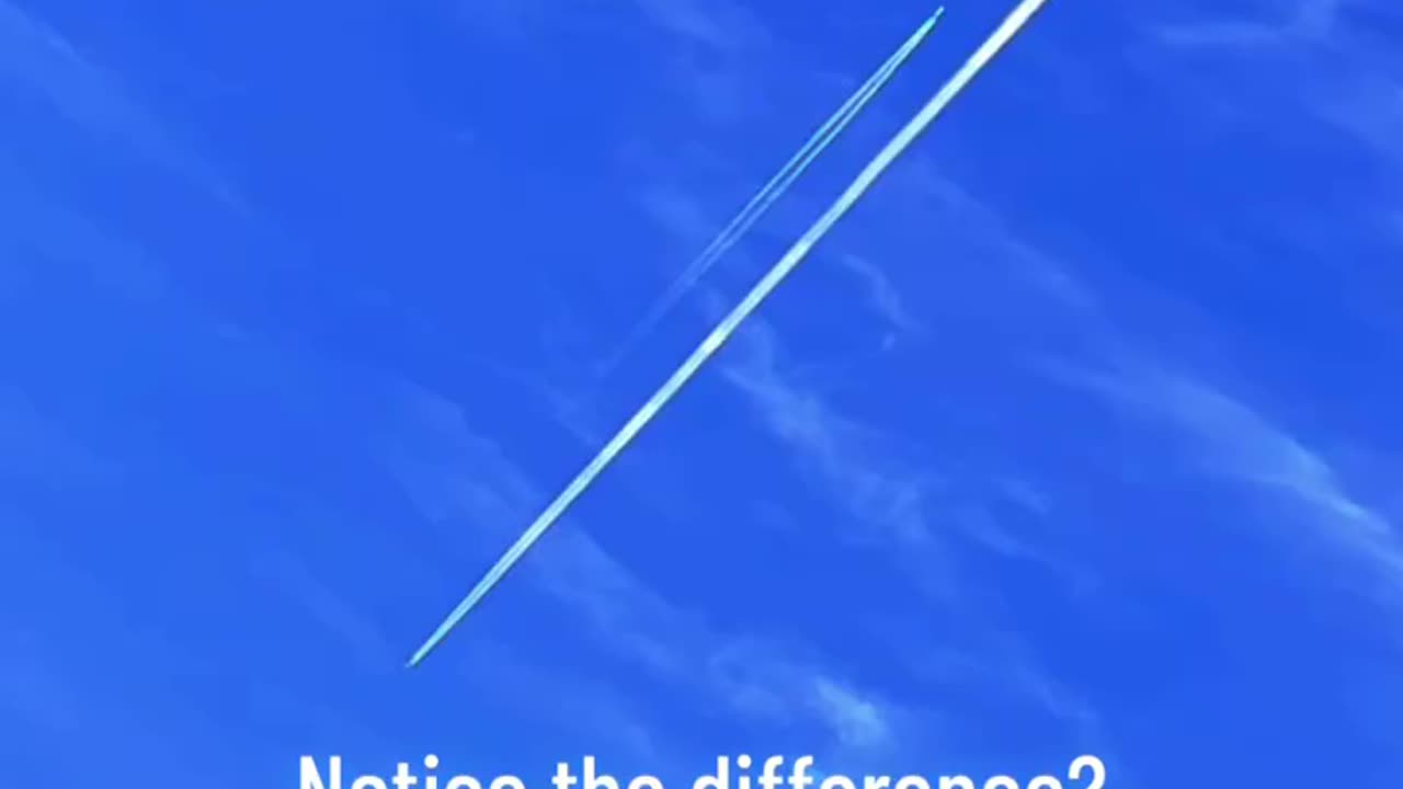 Chemtrais und Kondensstreifen