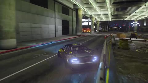 DRIFT run trough Los Santos at NIGHT - GTA 5 DRIFTING