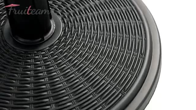 How to install FRUITEAM 22LBS Prefilled Patio Umbrella Base