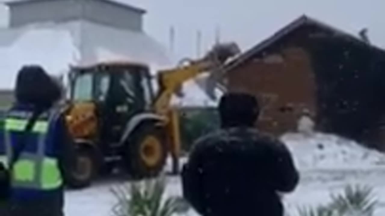 An Orthodox Church in Lviv was completely demolished today by regional authorities.