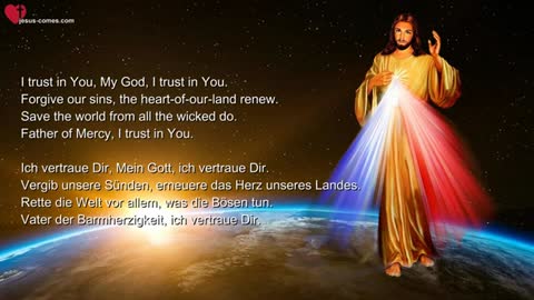 Prayer Song from Jesus... Gebetslied von Jesus 🙏 Bitte teilen... Please share, Link Audio file belo