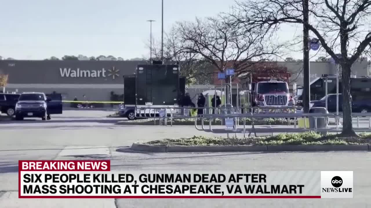 Authorities identify Virginia Walmart shooter as Andre Bing | ABCNL