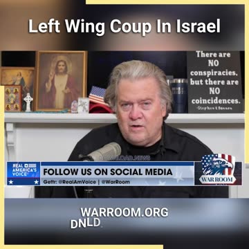 Steve Bannon: What Is Happening In Spain & Israel Is Inextricably Linked To MAGA - 7/24/23
