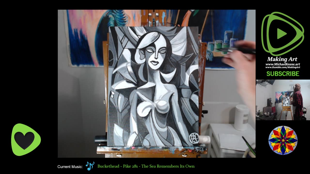 Live Painting - Making Art 6-12-23