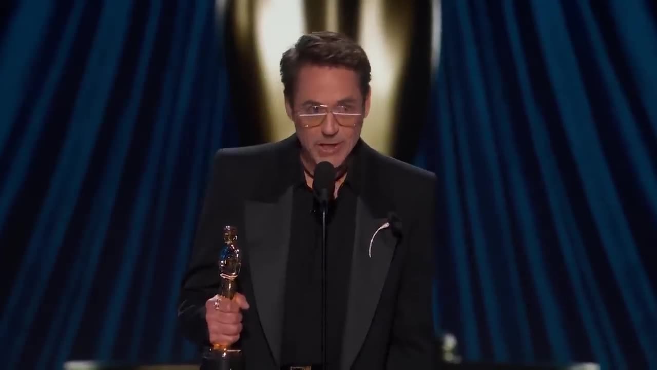 Robert Downey Jr. Wins Best Supporting Actor Academy Awards 2024