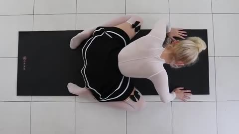 Girl yoga