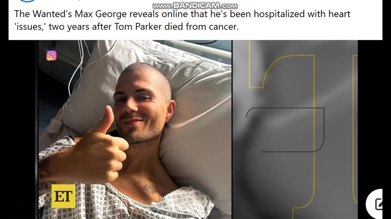 THE WANTED BAND MATES, 1 DEAD - THE OTHER WITH A SERIOUS HEART CONDITION - JABBED