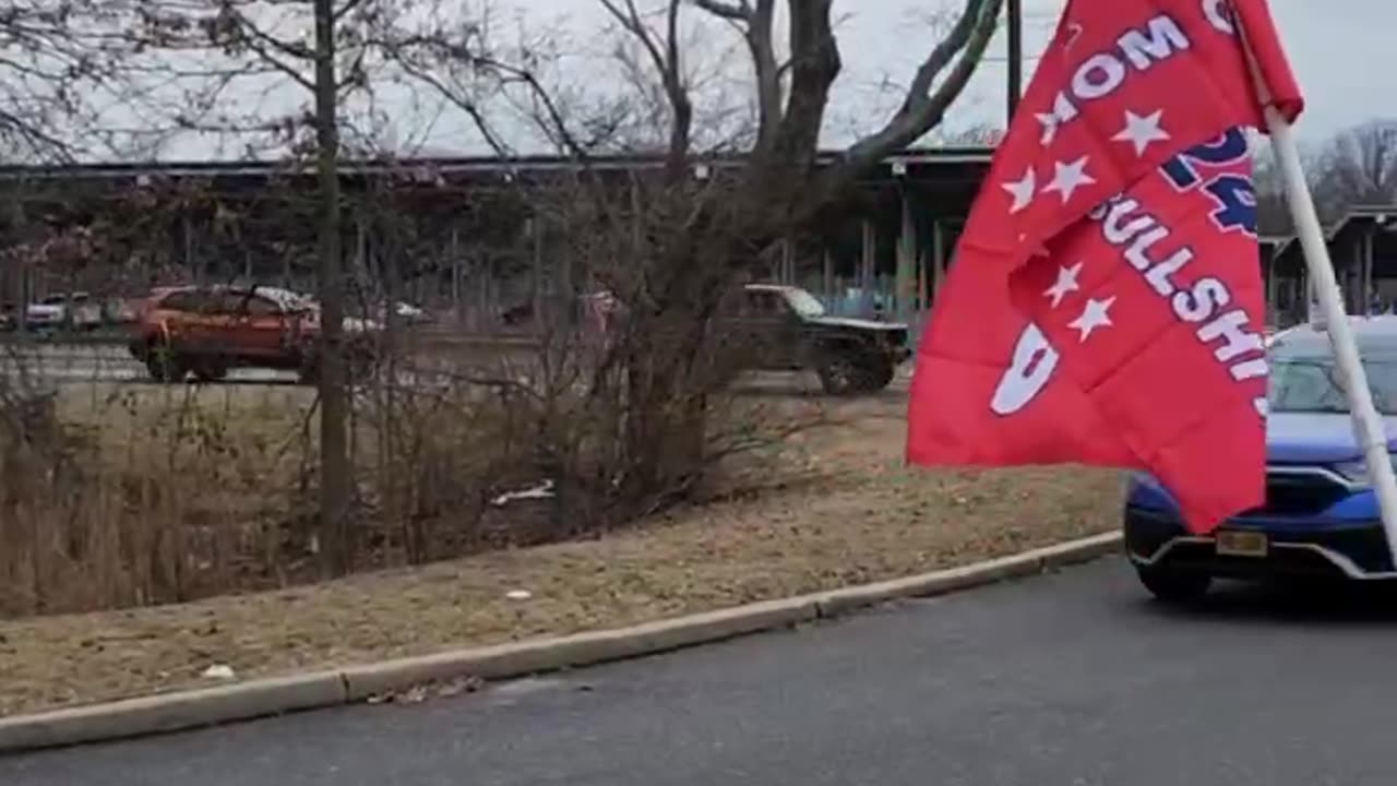 This is Long Island, New York. Let those flags fly today Frens.