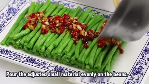 How to make sesame sauce with long bean curd?