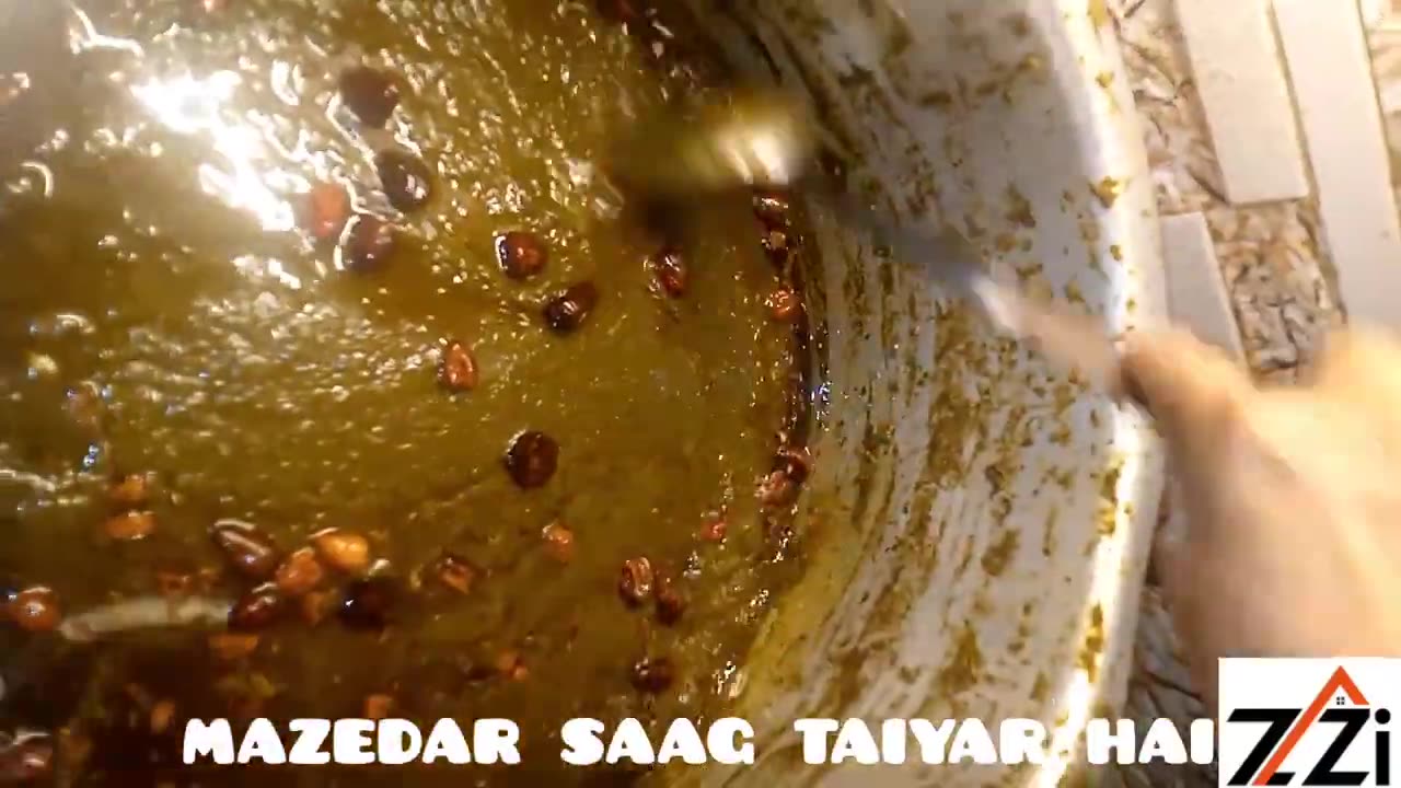 How to Make ZZI Sarson ka Saag| Saag Banane ka Tarika |सरसों का साग रेसिपी