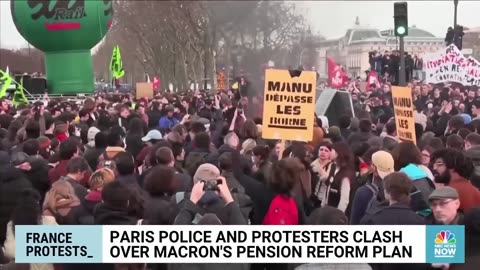 French President Macron faces no-confidence vote over pension reforms