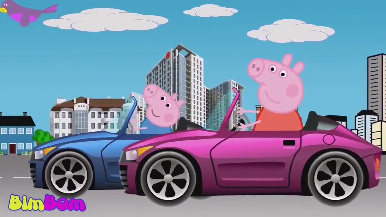 Peppa Pig ABCD song_ABCD nursery rhymes_Peppa Pig cartoon