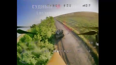 American M1A1 Abrams Tank Destroyed by VT-40 Kamikaze Drones