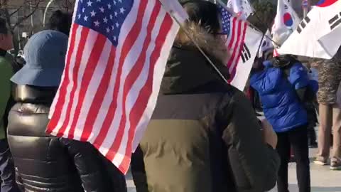 Protests against the Korean government.