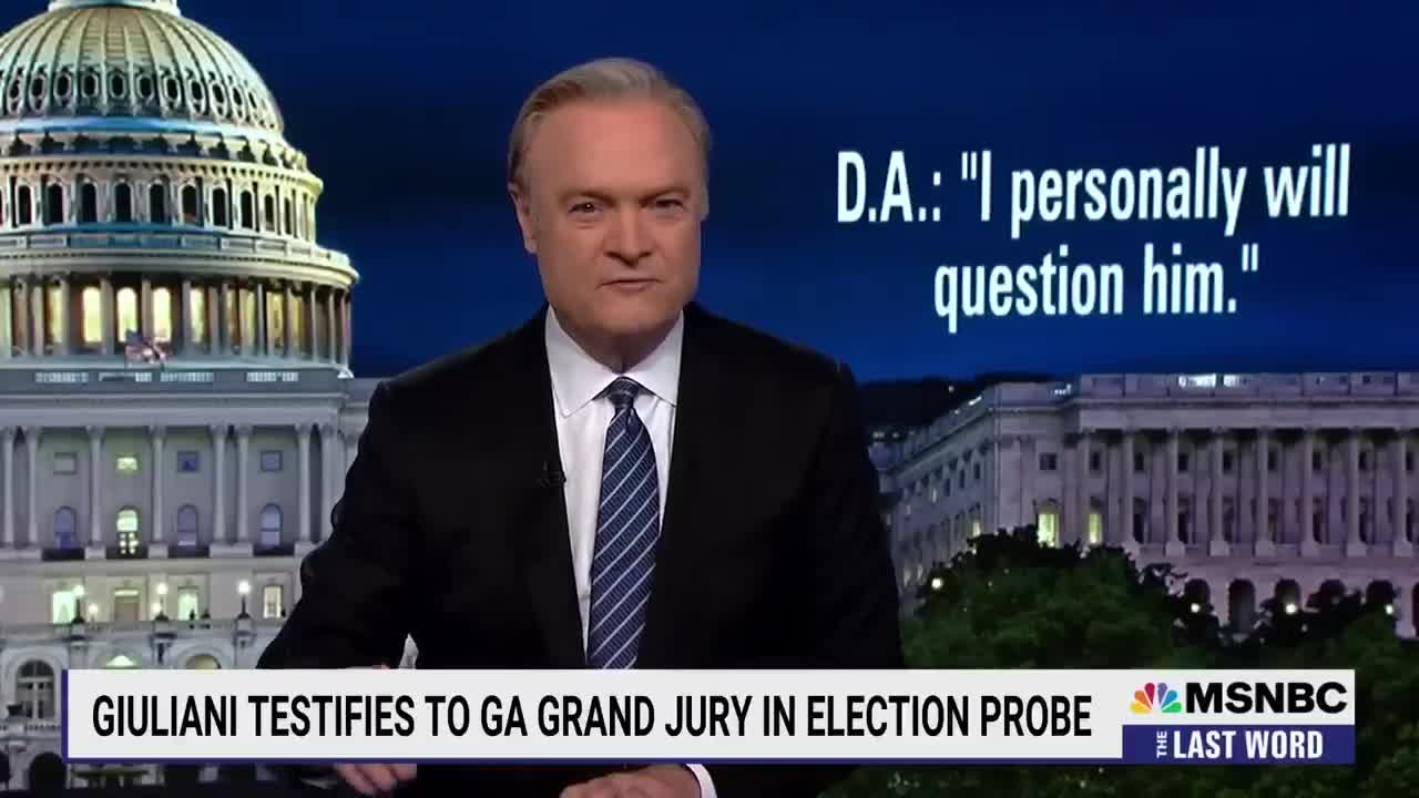 Lawrence: Giuliani's GA Grand Jury Appearance Should Terrify Trump