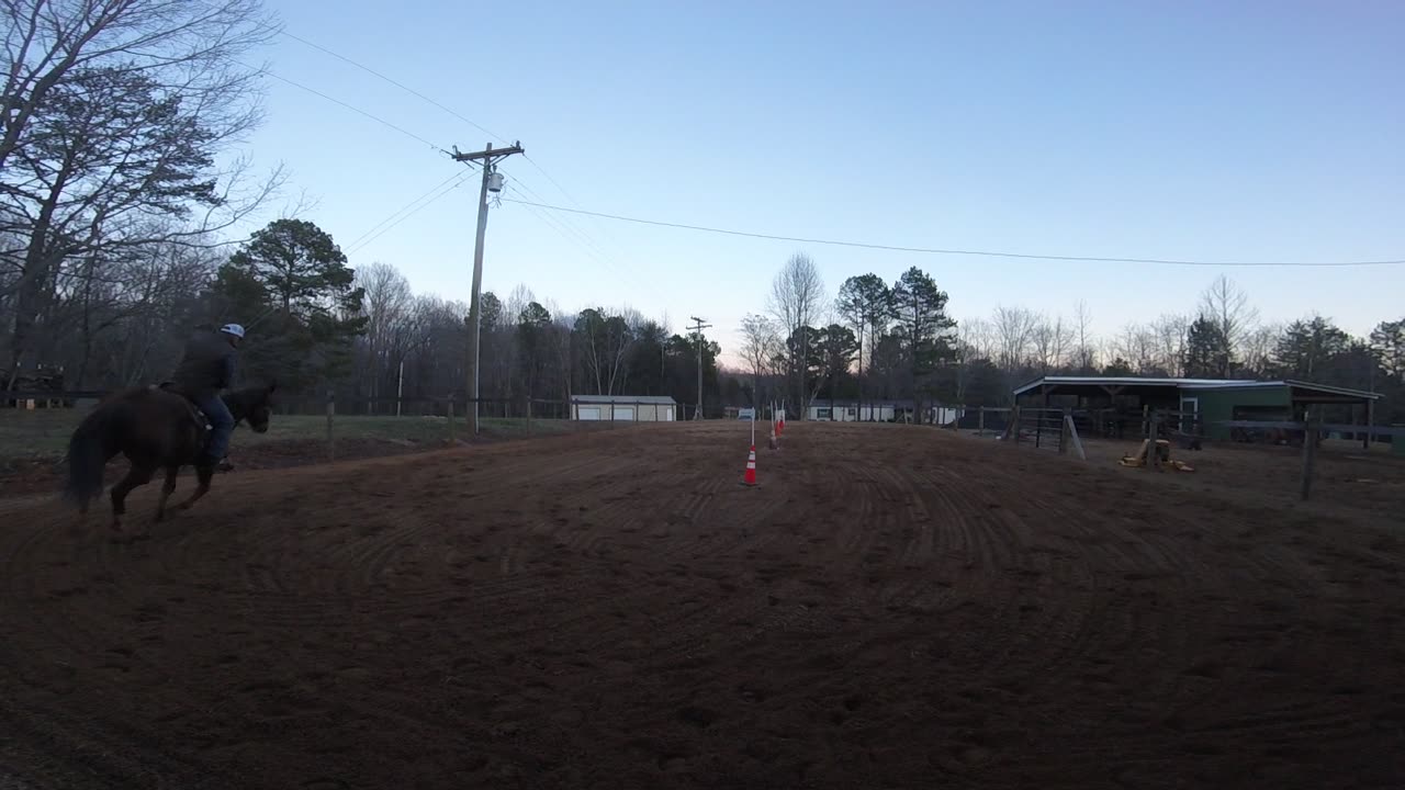 Part Time Cowboy with Cody - still working off some energy