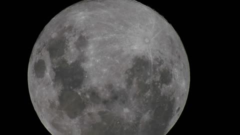 FULL MOON _ Space _ Night_HD Video