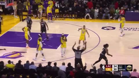 LA Clippers vs Los Angeles Lakers 1st Quarter