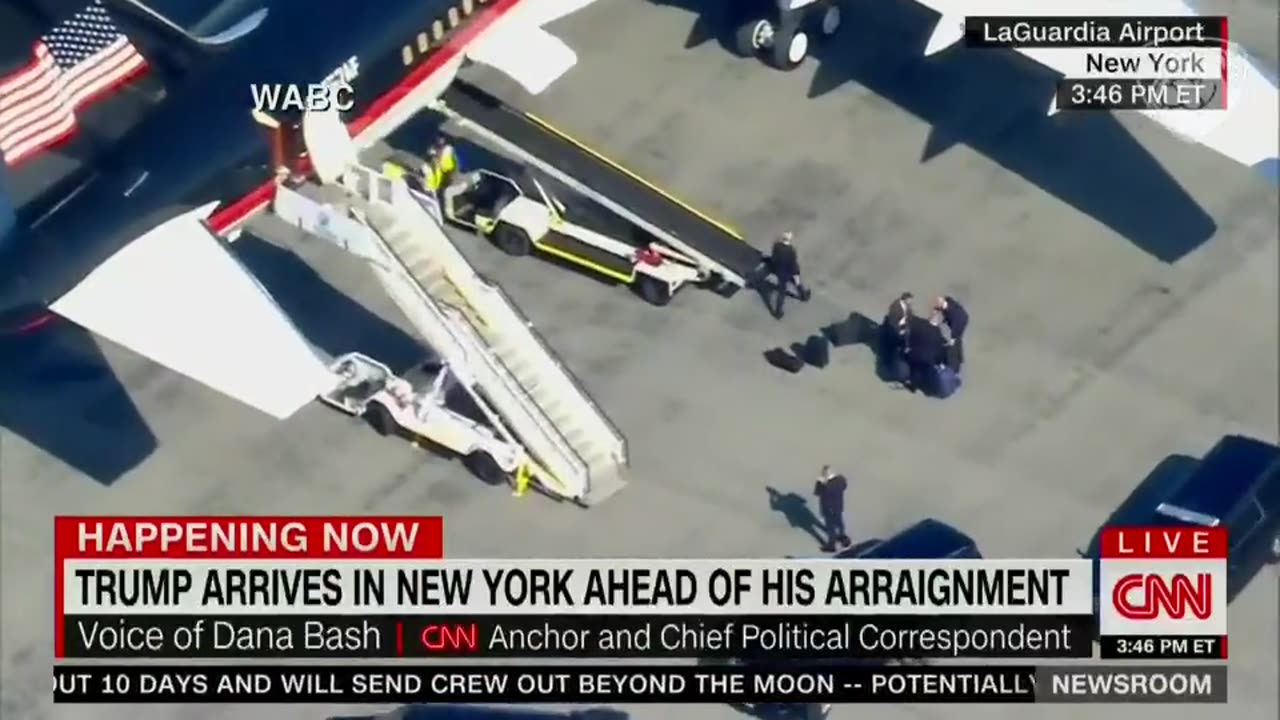 CNN LOSES THEIR MINDS Over Trump's Wave Goodbye