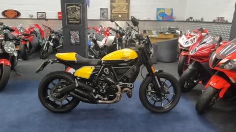 Ducati Scrambler full throttle walk around and start up