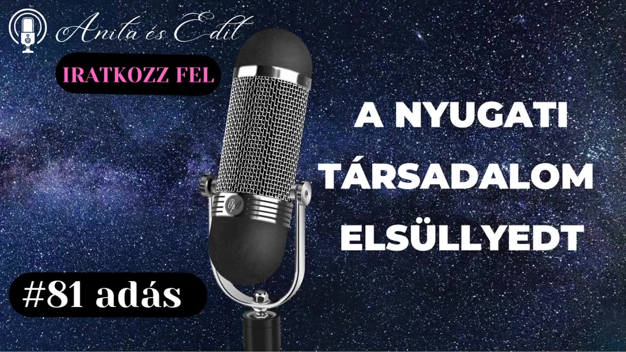 A nyugati társadalom elsüllyedt.
