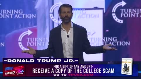 Donald Trump Jr Torches The MSM & The Libtard Hacks At Turning Point USA Event