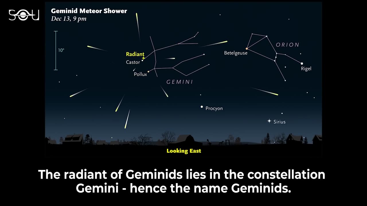 Geminid Meteor Shower peaks around the night of December 13-14 2023