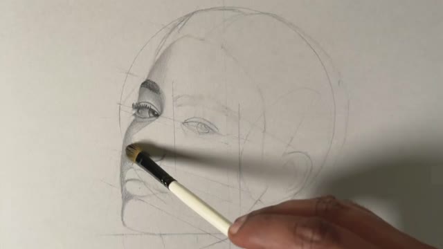 Draw Eye Sockets And Eyelid Creases Of Portraits