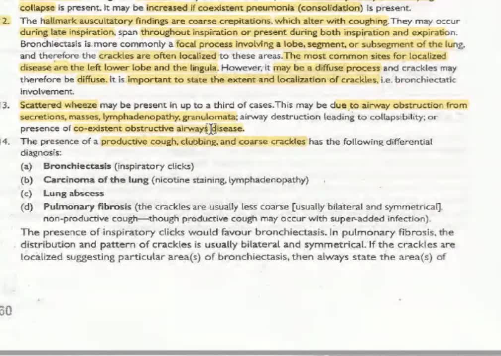 ST3.Bronchiectasis