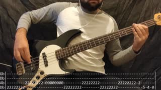 Avenged Sevenfold - Hail To The King Bass Cover (Tabs)